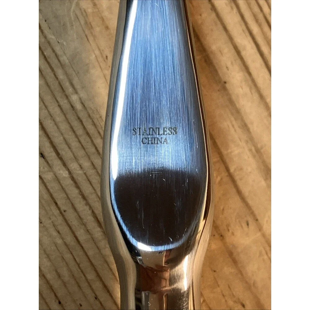Gourmet Buffet 2 Piece Fork Knife Stainless Steel Carving Set In Walnut Wood Box